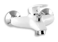 Novaservis Metalia 57 - Grifo De Bañera, Blanco/cromo 57020/1,1