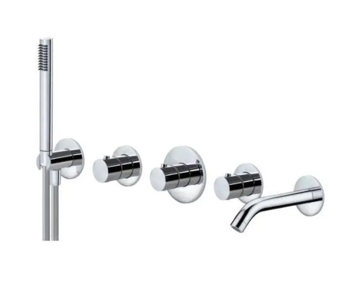 Paffoni Modular Box - Grifo Empotrado Termostático, Para 2 Dispositivos, Cromo MDE001CR