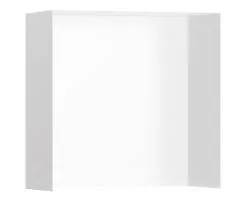 Hansgrohe XtraStoris Minimalistic - Hornacina De Pared, 300x300x140 Mm, Blanco Mate 56079700