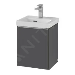 Villeroy & Boch Subway 3.0 - Mueble De Lavabo, 351x429x309 Mm, 1 Puerta, Grafito C58400VR