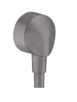 Hansgrohe Fixfit - Toma De Agua E Sin Válvula Antirretorno, Cromo Negro Cepillado 27454340