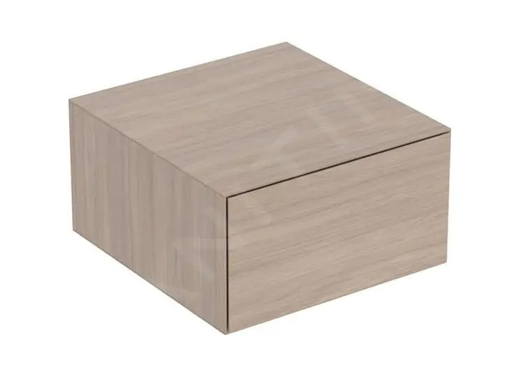 Geberit ONE - Armario Lateral 45x25x47 Cm, 1 Cajón, Roble 505.078.00.5