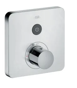 Axor ShowerSelect - Termostato Empotrado Para 1 Dispositivo, Cromo 36705000