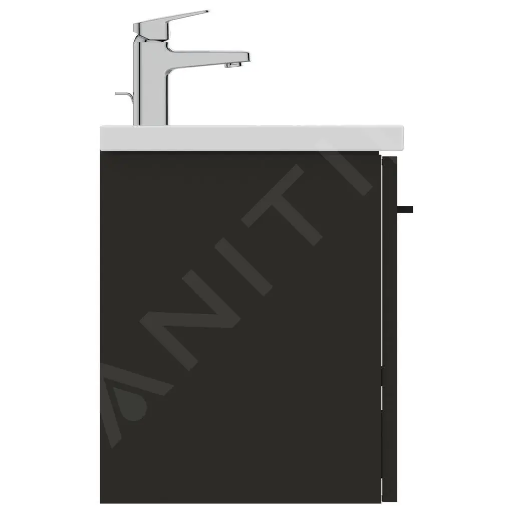 Ideal Standard I.Life S - Mueble Bajo Lavabo, 500x375x440 Mm, Gris De Carbon Mate T5290NV - Imagen 5