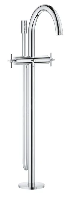 Grohe Atrio - Grifo De Suelo Para Bañera, Con Caño Giratorio, Cromo 25044003