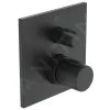 Ideal Standard CeraTherm - Grifo Termostático Empotrado De Ducha, Negro A6956XG