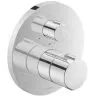 Duravit C.1 - Grifo Termostático Empotrado De Ducha, Cromo C14200016010