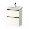 Duravit D-Neo - Mueble De Lavabo 625x484x372 Mm, 2 Cajones, Blanco Brillante DE4350022220000