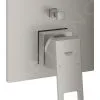 Grohe Eurocube - Grifo Empotrado Para 2 Dispositivos, Supersteel 24062DC0