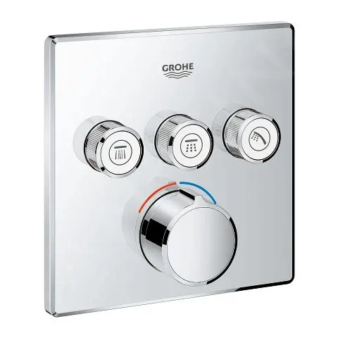 Grohe SmartControl - Grifo Empotrado, Con 3 Salidas, Cromo 29149000
