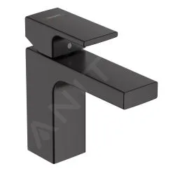 Hansgrohe Vernis Shape - Grifo De Lavabo Con Desagüe, EcoSmart, Negro Mate 71561670
