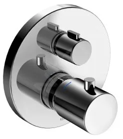 Keuco Edition 400 - Grifo Termostático Empotrado, Válvula De Desvío Y Cierre, Cromo 51574010181
