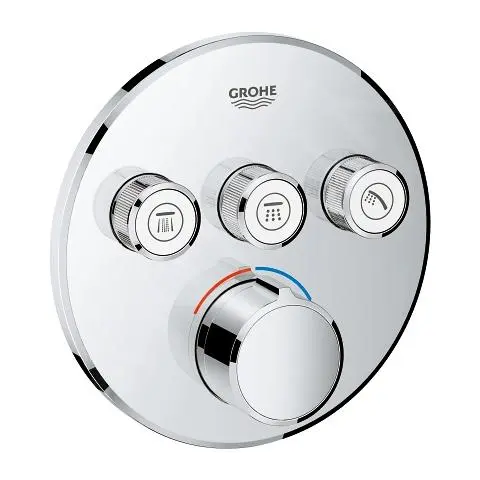 Grohe SmartControl - Grifo Empotrado, Con 3 Salidas, Cromo 29146000