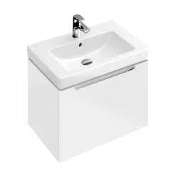 Villeroy & Boch Subway 2.0 - Mueble De Lavabo, 637x420x454 Mm, 1 Cajón, Blanco Mate A68800MS