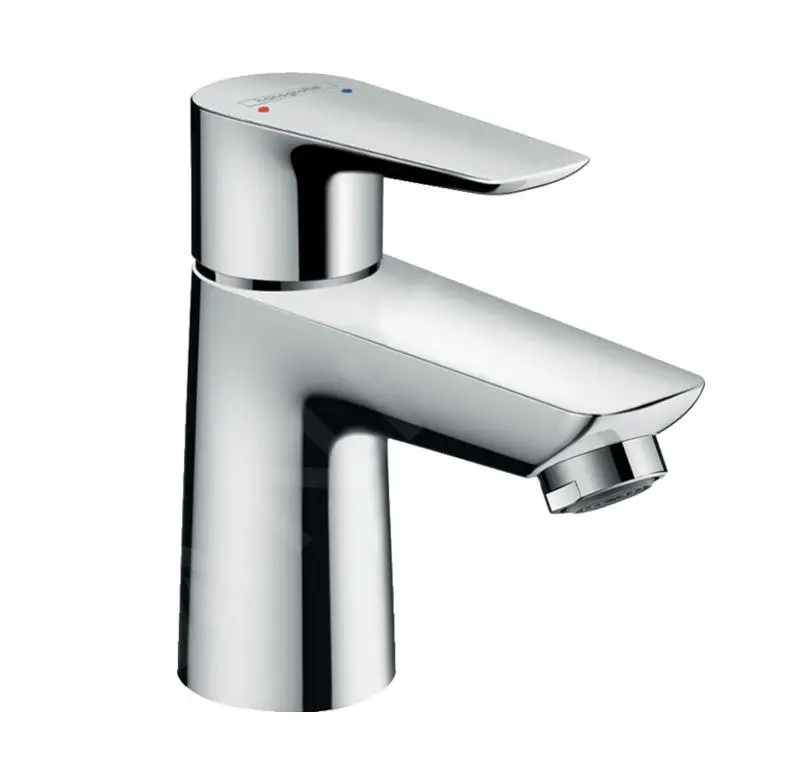 Hansgrohe Talis E - Grifo Monomando De Lavabo 80, Con Desagüe Push-Open, Cromo 71701000