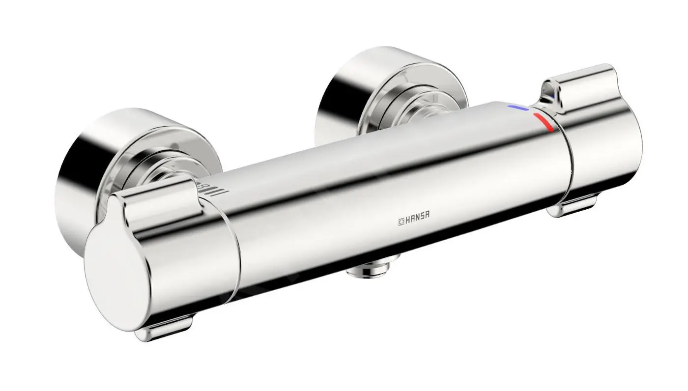 Hansa Clinica - Grifo Termostático De Ducha, Thermo Cool, Cromo 08806200