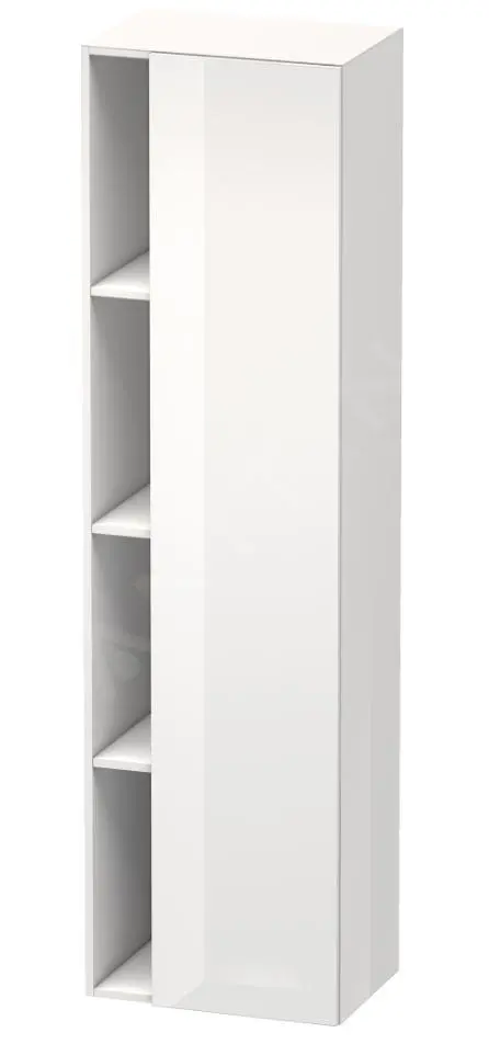 Duravit DuraStyle - Armario Alto 1800x500x360 Mm, Variante Derecha, Blanco Brillante DS1249R2222