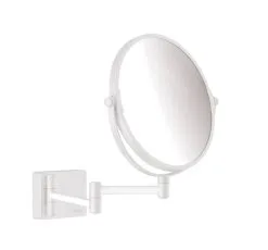 Hansgrohe AddStoris - Espejo Cosmético De Pared, Blanco Mate 41791700