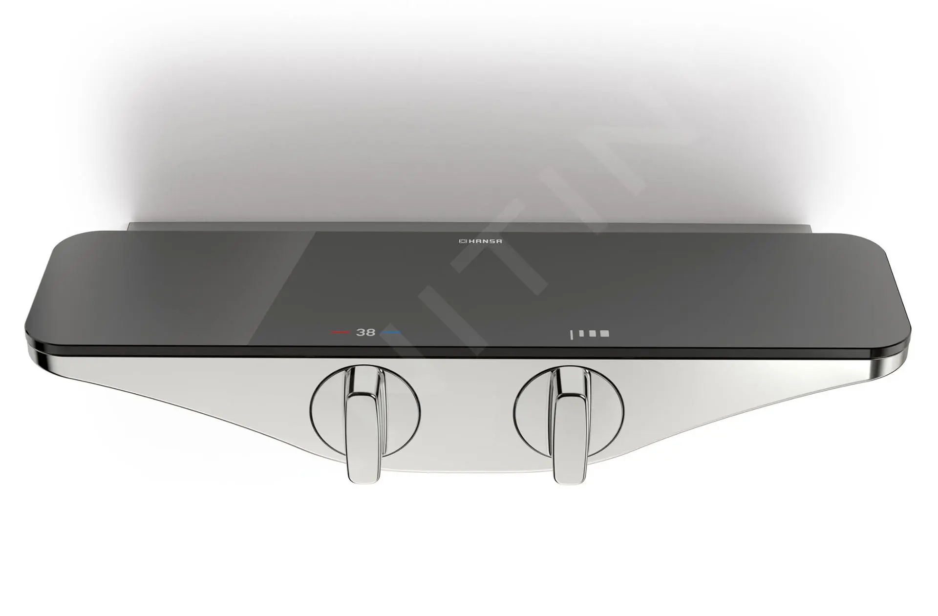 Hansa Emotion - Grifo Termostático De Ducha, Antracita/cromo 5863017184 - Imagen 3