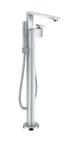 Axor Edge - Grifo Termostático De Bañera De Suelo, Cromo 46440000