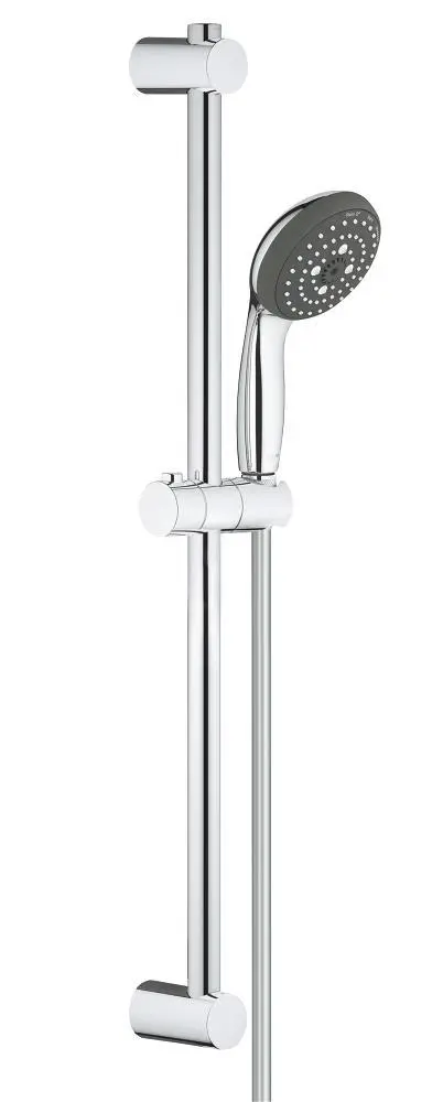 Grohe Vitalio Start - Conjunto De Cabezal De Ducha, 3 Chorros, Barra Y Manguera, Cromo 26032000