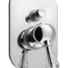 Sapho Kirké - Grifo Empotrado De Ducha, Palanca De Cristal, Cromo KI42KC