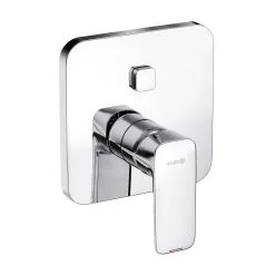 Kludi Pure&Style - Grifo Empotrado Para 2 Dispositivos, Cromo 406590575