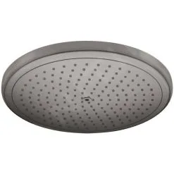 Hansgrohe Croma - Rociador De Ducha 280, Cromo Negro Cepillado 26220340