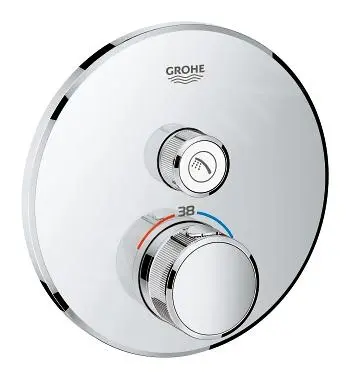Grohe Grohtherm SmartControl - Termostato Empotrado Para Ducha Con 1 Válvula, Cromo 29118000