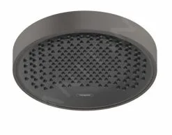 Hansgrohe Rainfinity - Rociador De Ducha 250, EcoSmart, Cromo Negro Cepillado 26229340