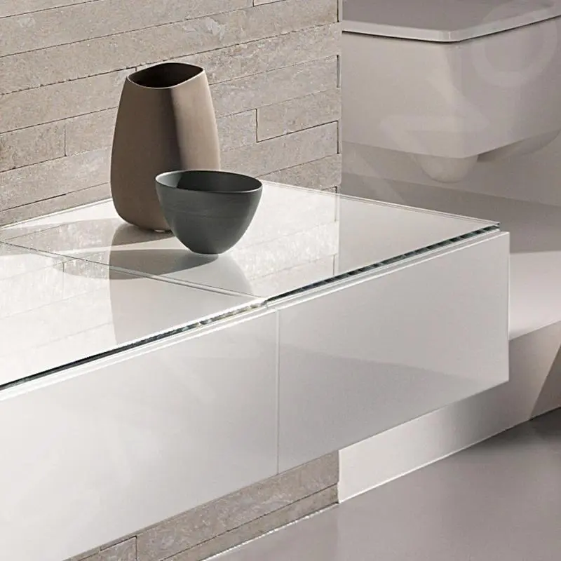 Geberit Xeno 2 - Armario Lateral 580x200 Mm Con Cajón, Blanco Brillante 500.507.01.1 - Imagen 3