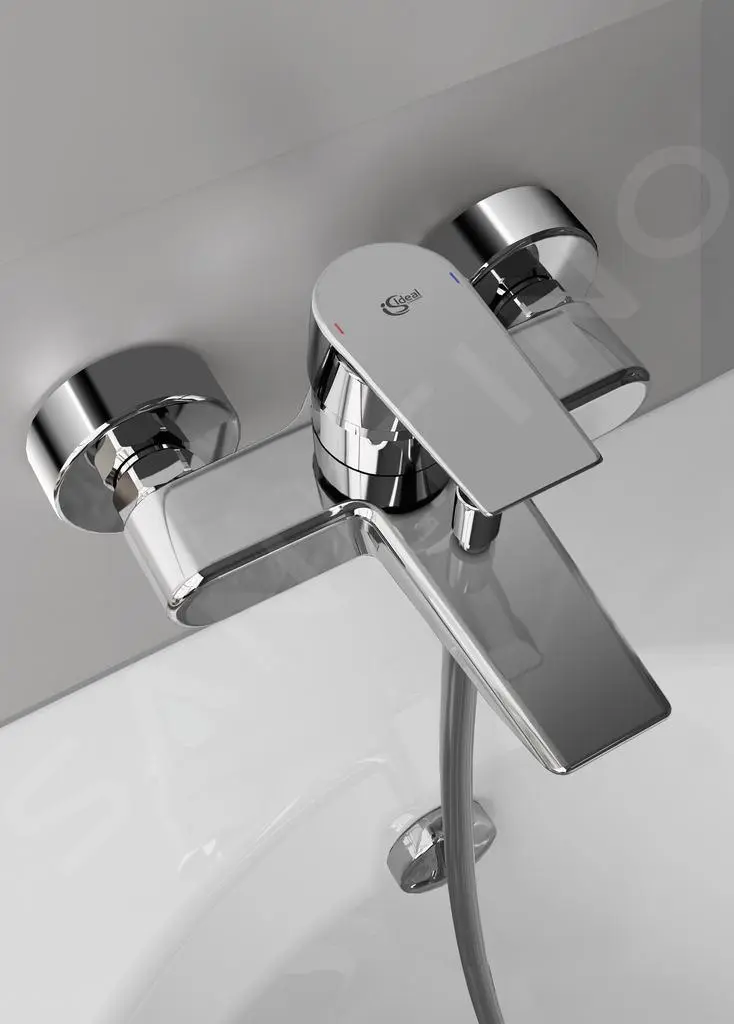 Ideal Standard Tesi - Grifo De Bañera Con Accesorios, Cromo A6584AA - Imagen 3