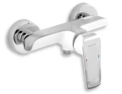 Novaservis Nobless Tina - Grifo De Ducha, Blanco/cromo 38061/1,1