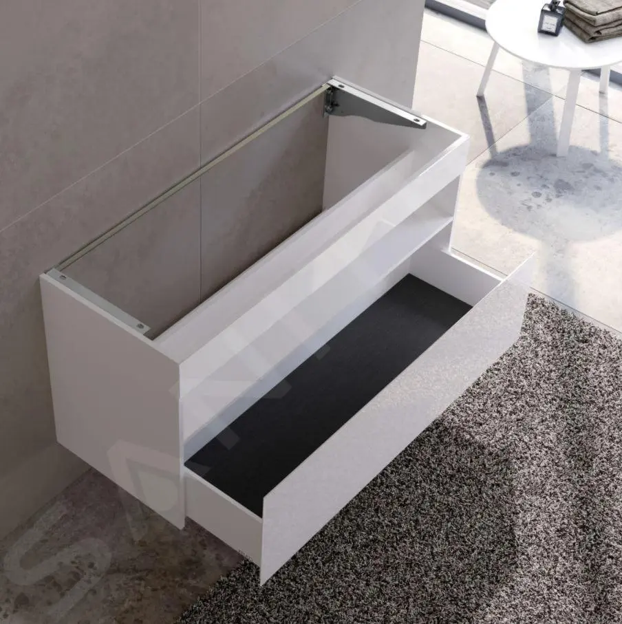 Keuco Stageline - Mueble Para Lavabo, 1200x625x490 Mm, Blanco 32882300000 - Imagen 3