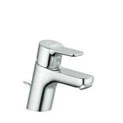Kludi Pure&Easy - Grifo De Lavabo Con Desagüe Plástico, Cromo 372850565