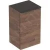 Geberit Smyle Square - Mueble Lateral, Bisagras A La Derecha, Nuez De Pecán 500.359.JR.1
