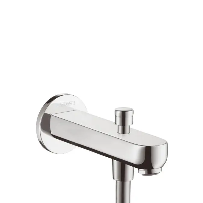 Hansgrohe Metris S - Caño De Bañera Con Inversor 152 Mm, Cromo 31417000
