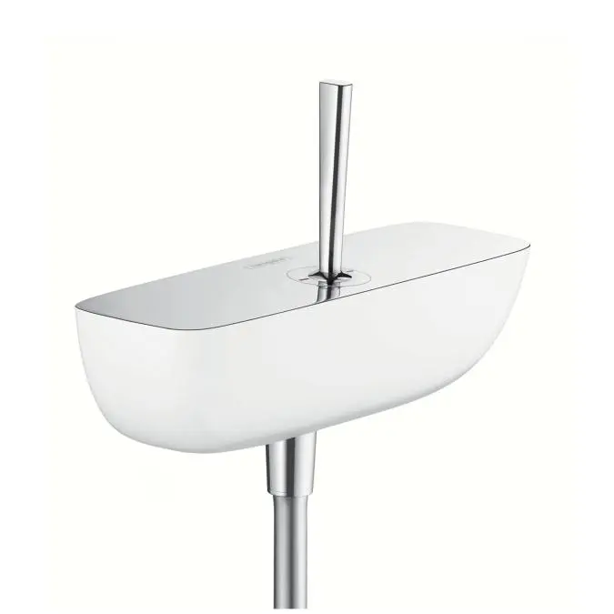 Hansgrohe PuraVida - Grifo Monomando De Ducha, Blanco/cromo 15672400