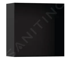 Hansgrohe XtraStoris Minimalistic - Hornacina De Pared, 300x300x140 Mm, Negro Mate 56079670