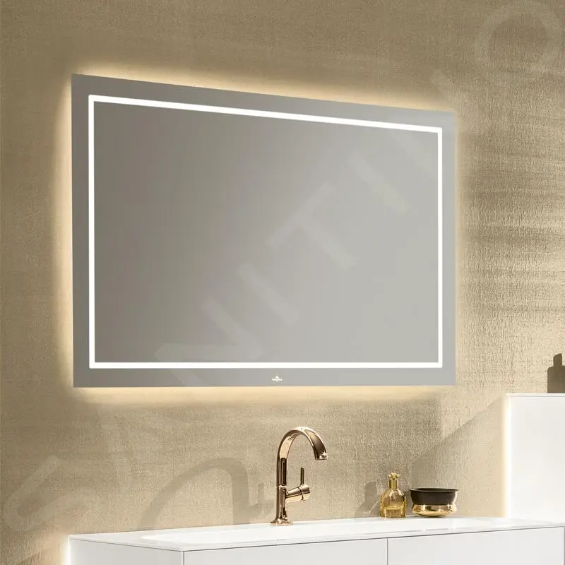 Villeroy & Boch Finion - Espejo Con Iluminación LED, 1200 X 750 X 45 Mm G6001200 - Imagen 3
