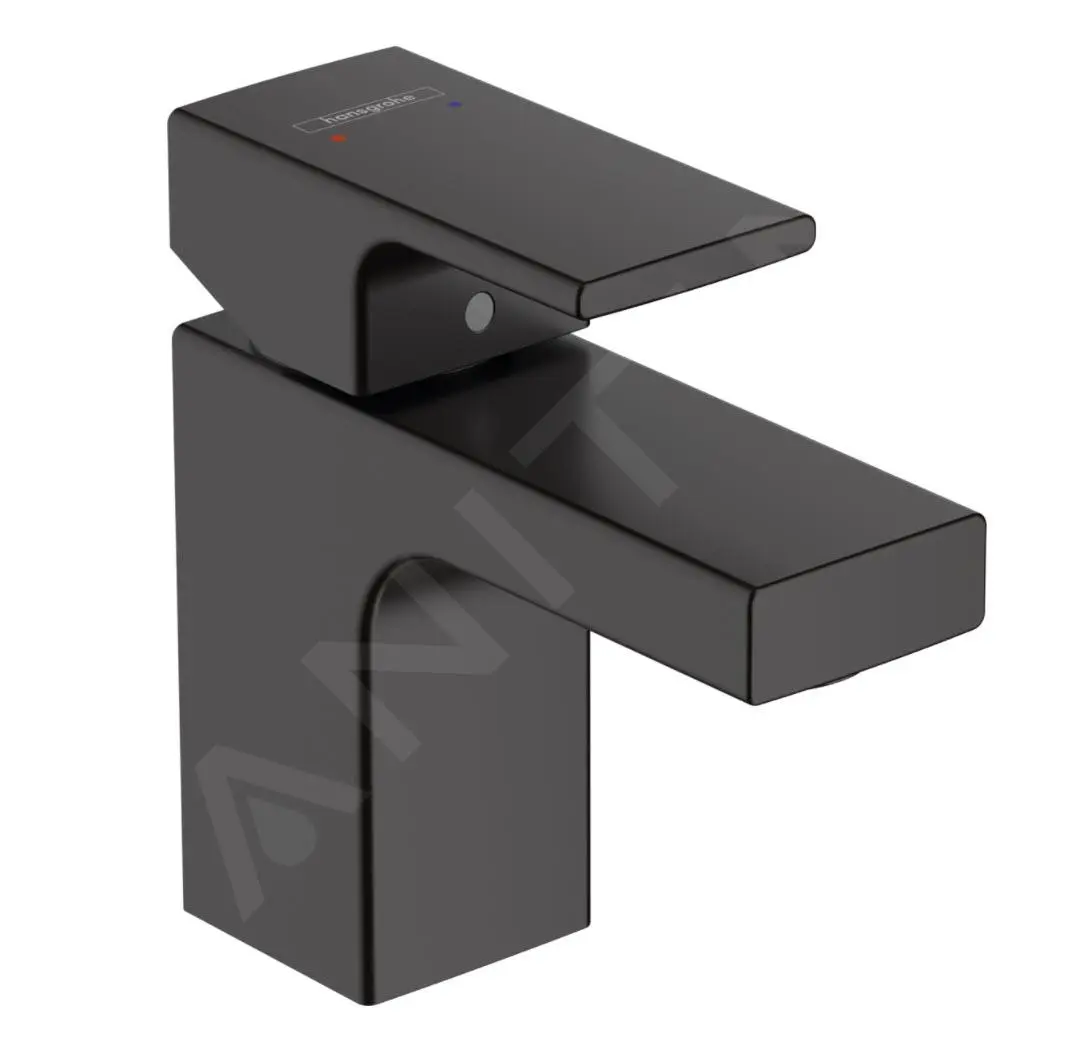 Hansgrohe Vernis Shape - Grifo De Lavabo, EcoSmart, Negro Mate 71567670