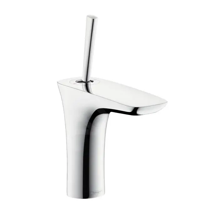 Hansgrohe PuraVida - Grifo Monomando De Lavabo Con Desagüe Push-Open, Cromo 15070000