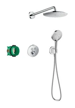 Hansgrohe Raindance S - Conjunto De Ducha 240, Con Termostato ShowerSelect S Empotrado, Cromo 27951000