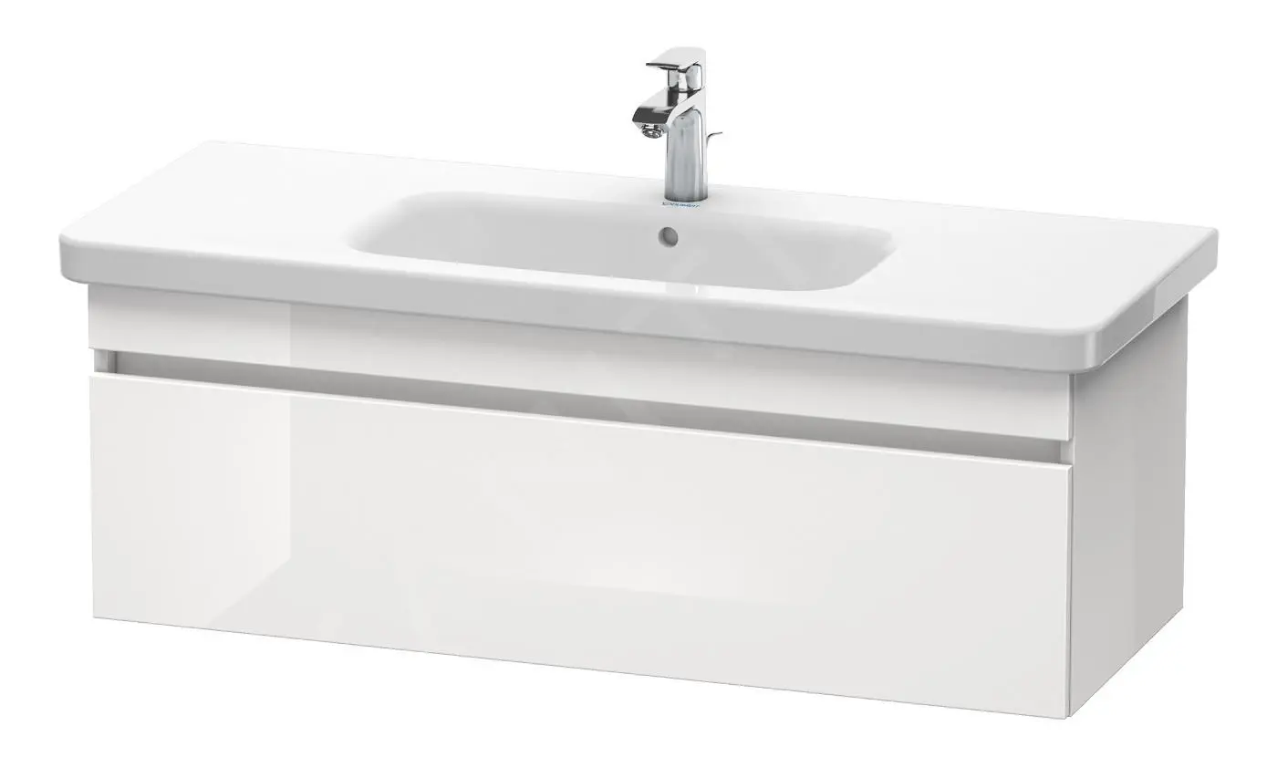 Duravit DuraStyle - Armario De Lavabo 398x1130x448 Mm, 1 Cajón, Blanco Brillante DS639502222