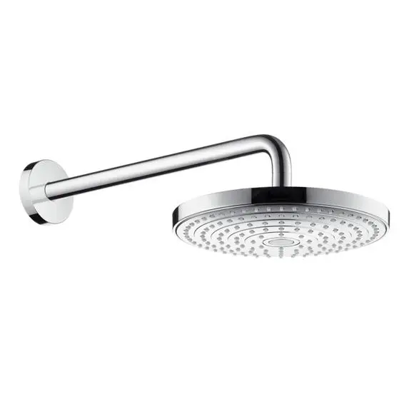 Hansgrohe Raindance Select S - Rociador De Ducha 240, 2 Chorros, EcoSmart 9 L/min, Brazo De Ducha 390 Mm, Cromo 26470000