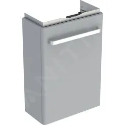 Geberit Selnova Compact - Mueble De Lavabo, 408x231x605 Mm, 1 Puerta, Gris Claro 501.925.42.1