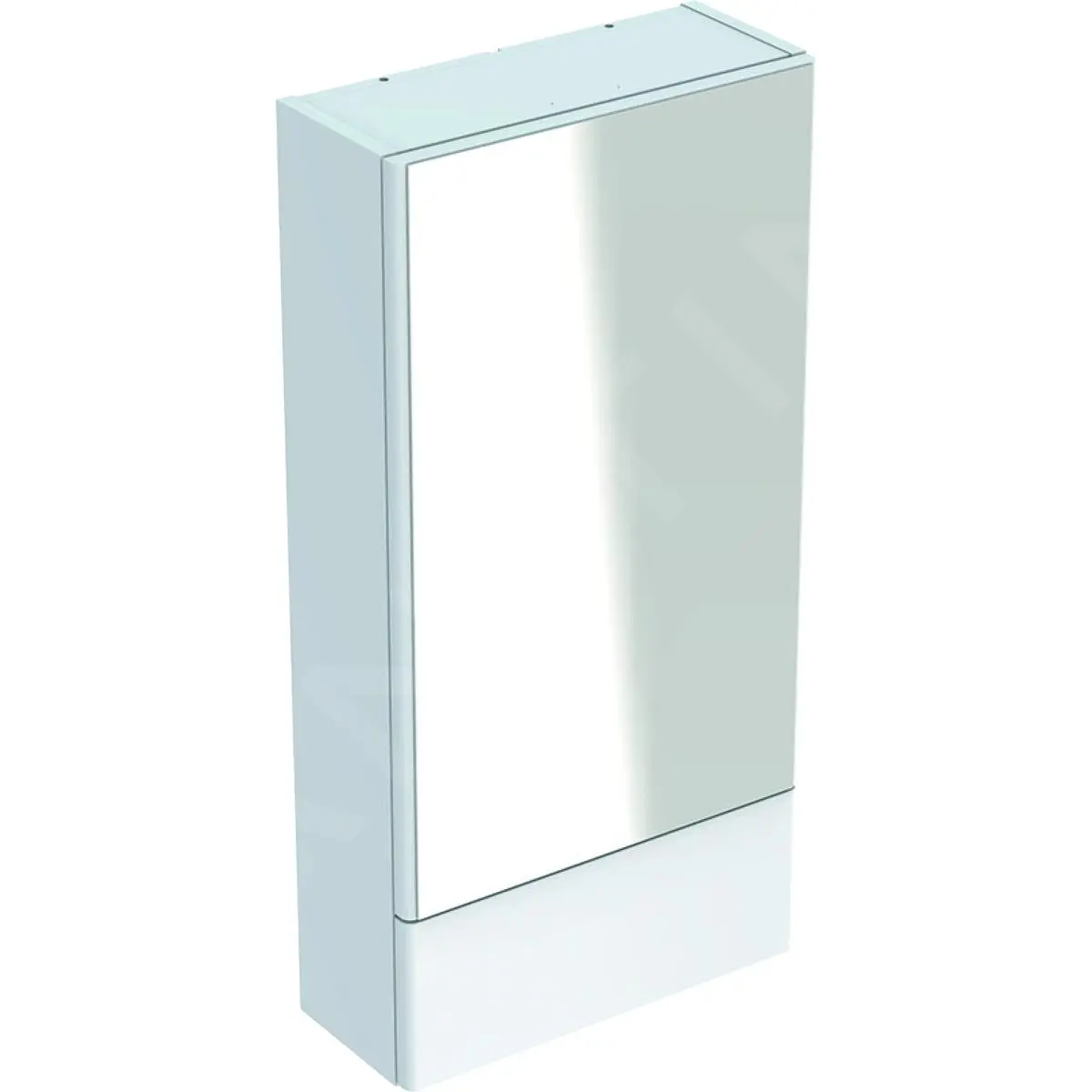 Geberit Selnova Square - Armario Con Espejo 850x418x176 Mm, 2 Puertas, Blanco Brillante 500.155.01.1