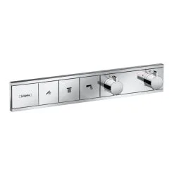 Hansgrohe RainSelect - Grifería Empotrada Para 3 Aparatos, Cromo 15381000
