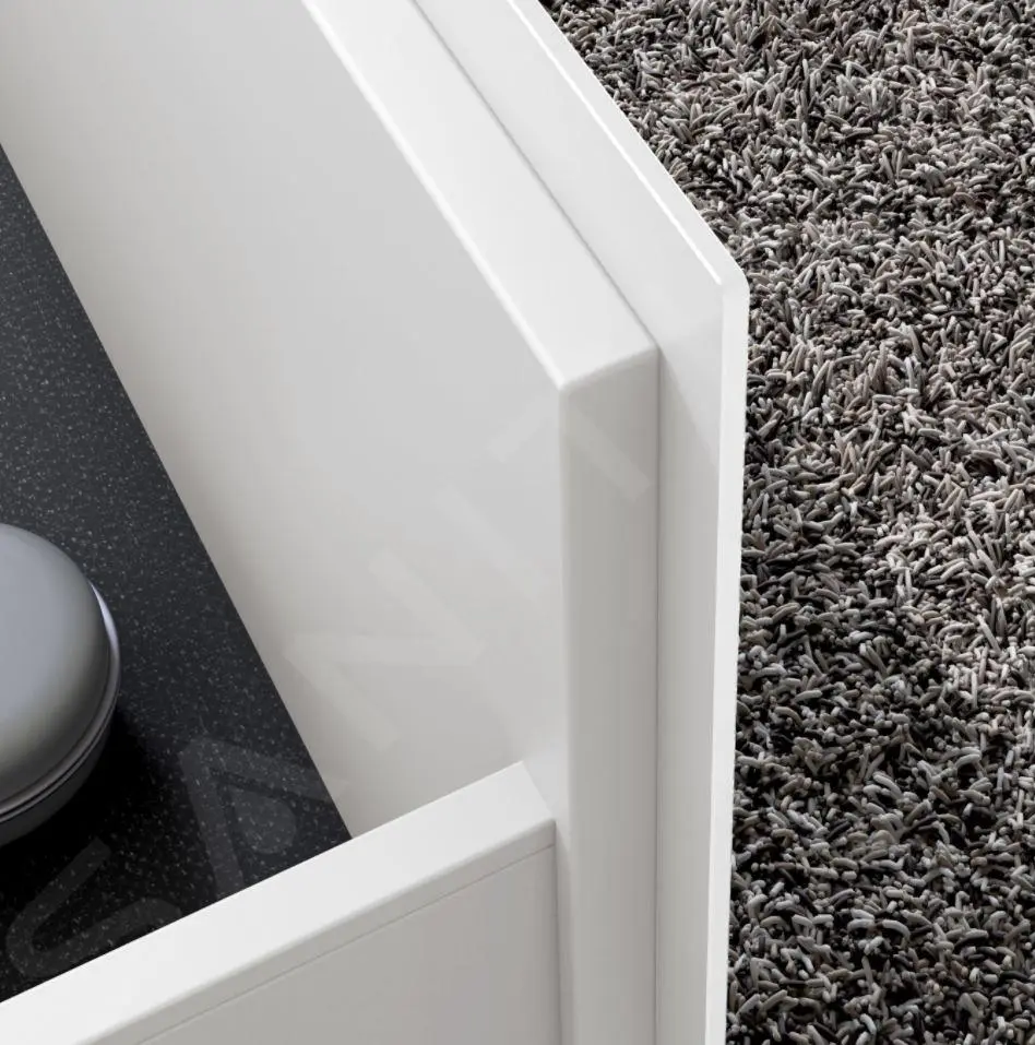 Keuco Stageline - Mueble Para Lavabo, 800x550x490 Mm, Orificio Para Grifo A La Izquierda, Con Iluminación A USB, Blanco 32864300100 - Imagen 5