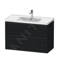 Duravit D-Neo - Mueble De Lavabo 984x625x452 Mm, 2 Cajones, Black Oak DE435601616